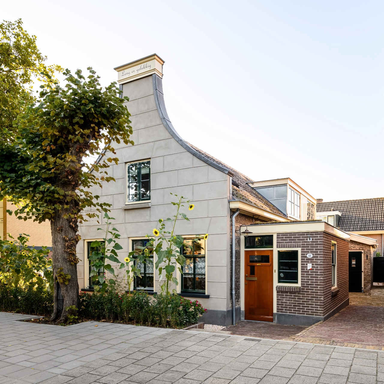 Schildje voor woonhuis in Kethel